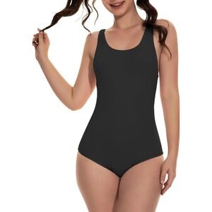 Beautikini Period Swimwear 1 Piece Leakproof Menstrual Swimsuit Racerback XS New
